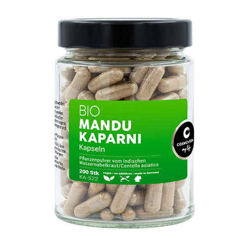 Mandukaparni - Gotu Kola BIO Kapseln.