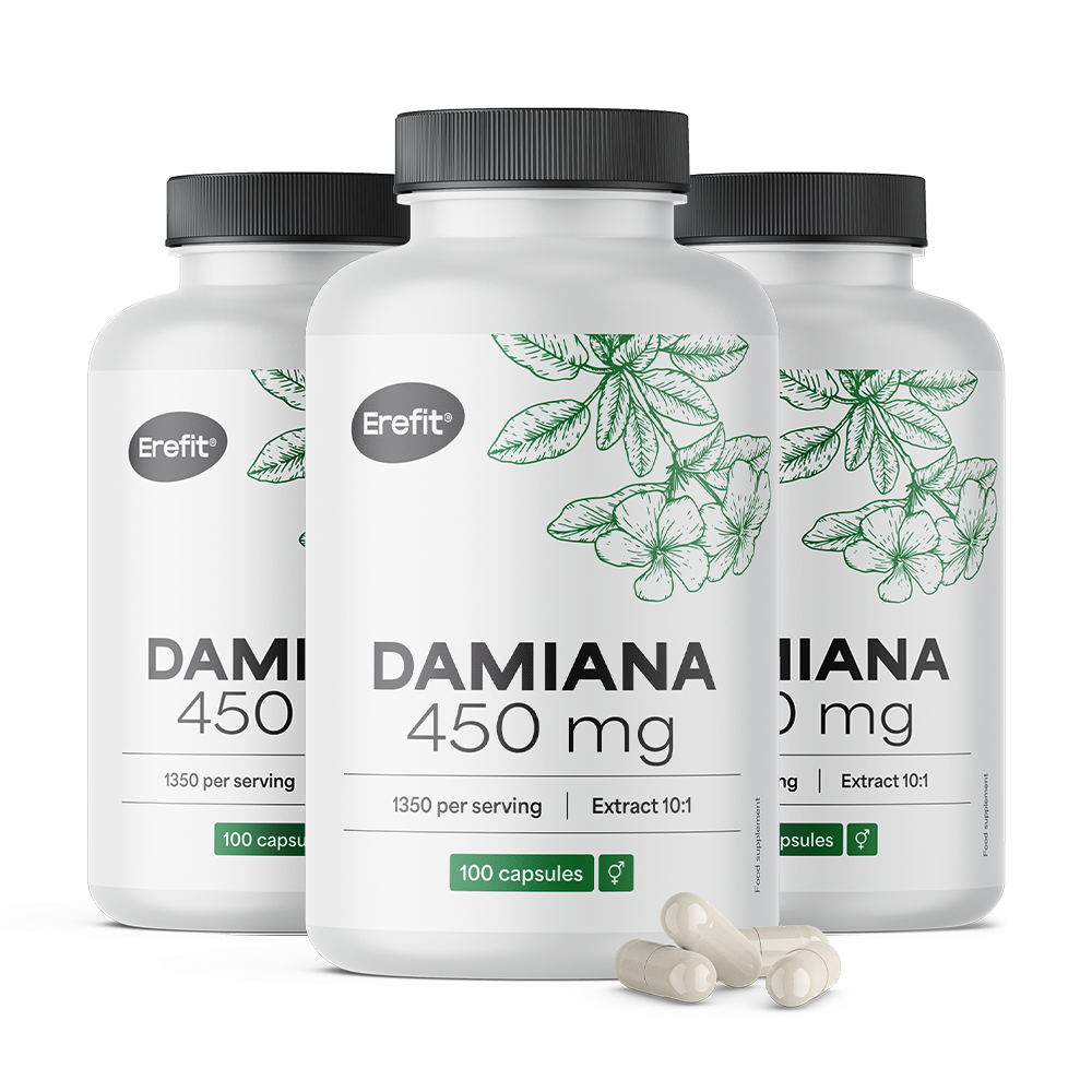 Damiana 450 mg – izvleček 10:1