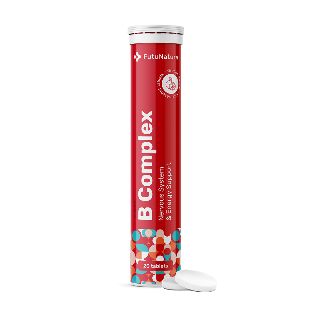 B-Komplex in Form von Brausetabletten