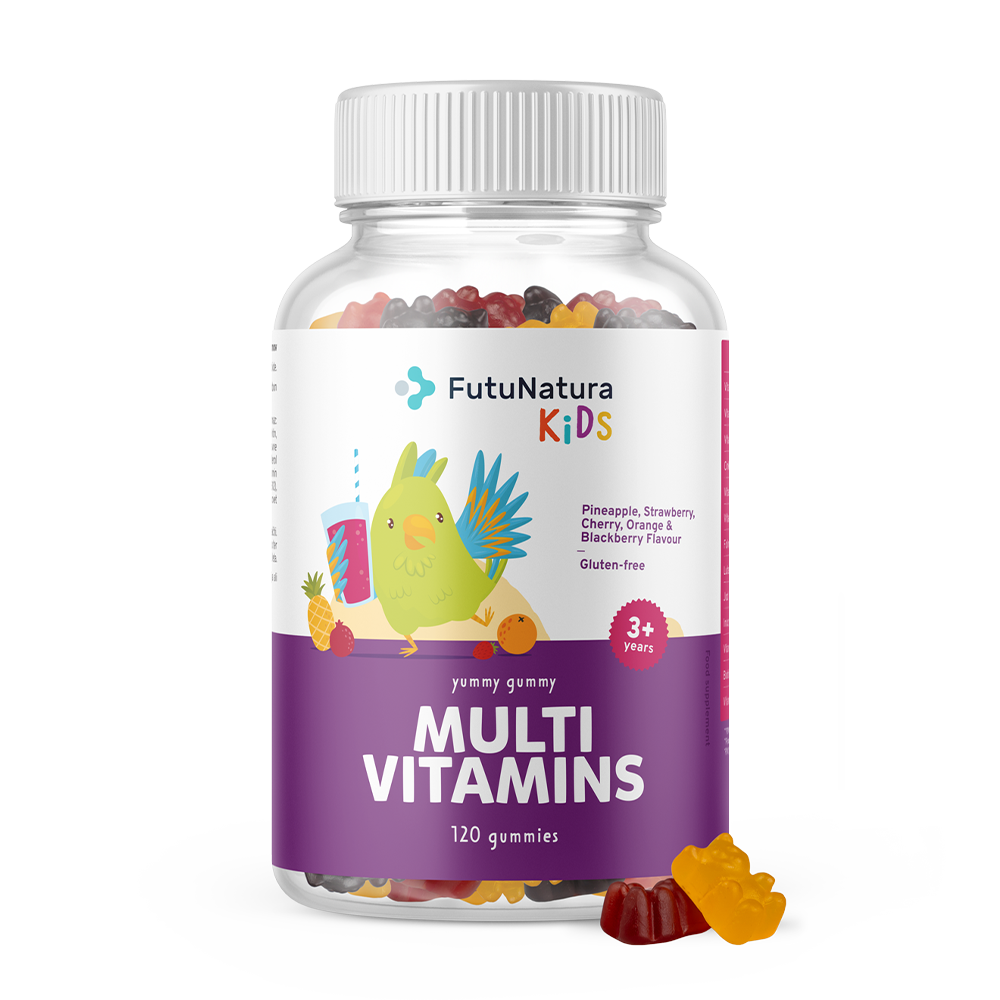 MULTI VITAMINS - Gummis für Kinder mit Multivitaminen

MULTI VITAMINS - Gummis für Kinder mit Multivitaminen