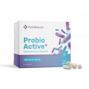 Probio Active PLUS - Saccharomyces boulardii 250 mg in Kapseln.