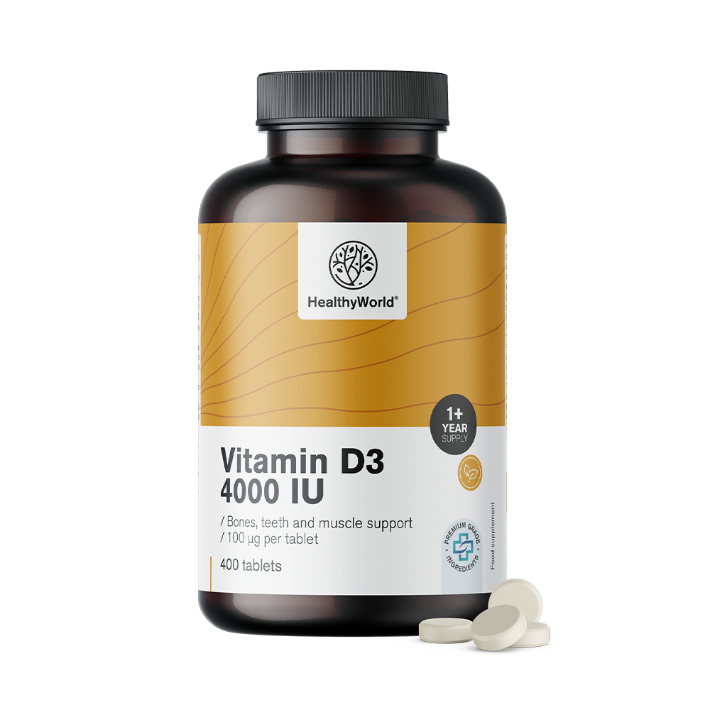 Vitamin D3 4000 i.e. in XL-Verpackung.