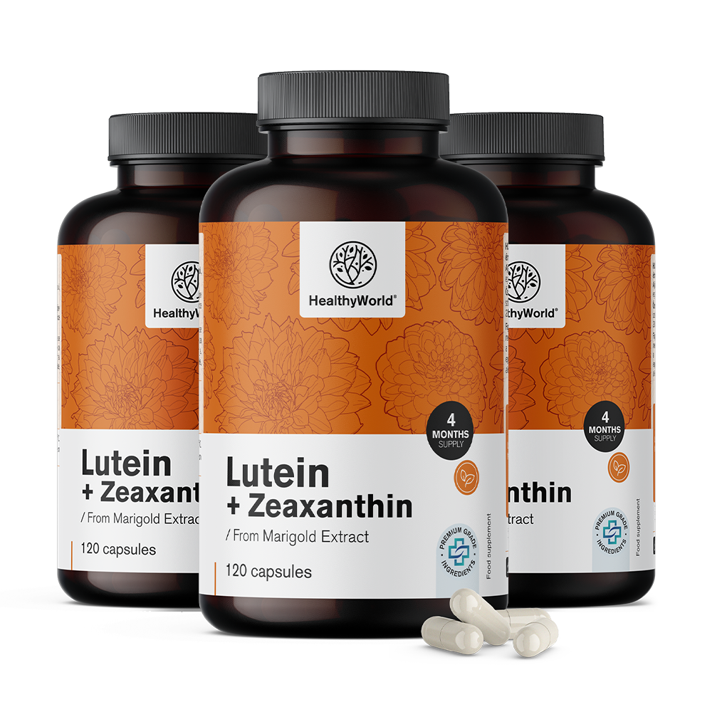 Lutein + Zeaksantin iz rumene žametnice