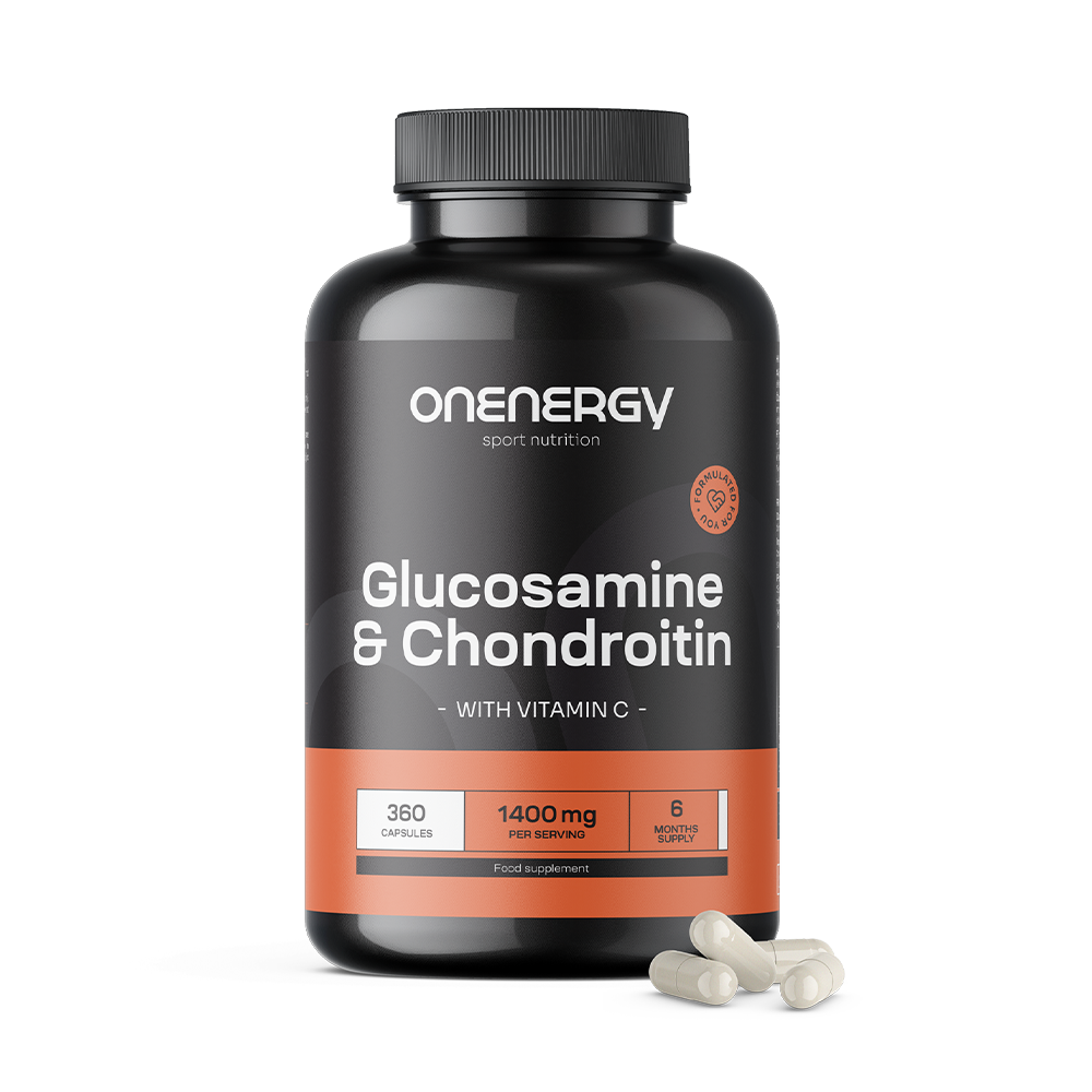 Glukozamin + hondroitin 1400 mg. - Glucosamin + Chondroitin 1400 mg.