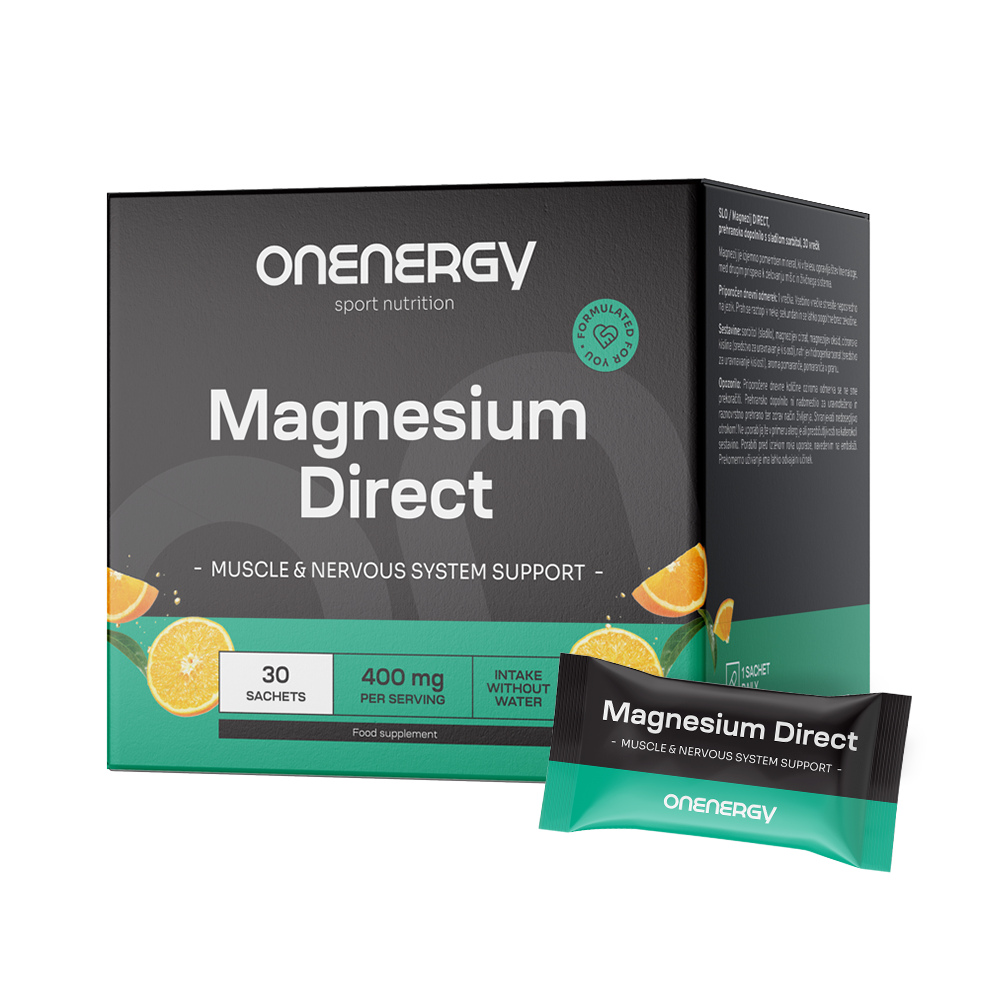 Magnesium DIRECT 400 mg.