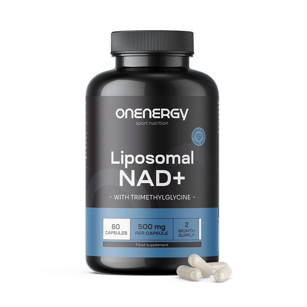 Liposomales NAD+ 500 mg - mit Trimethylglycin