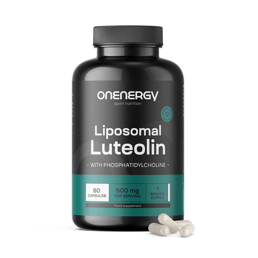 Liposomales Luteolin in Kapseln.