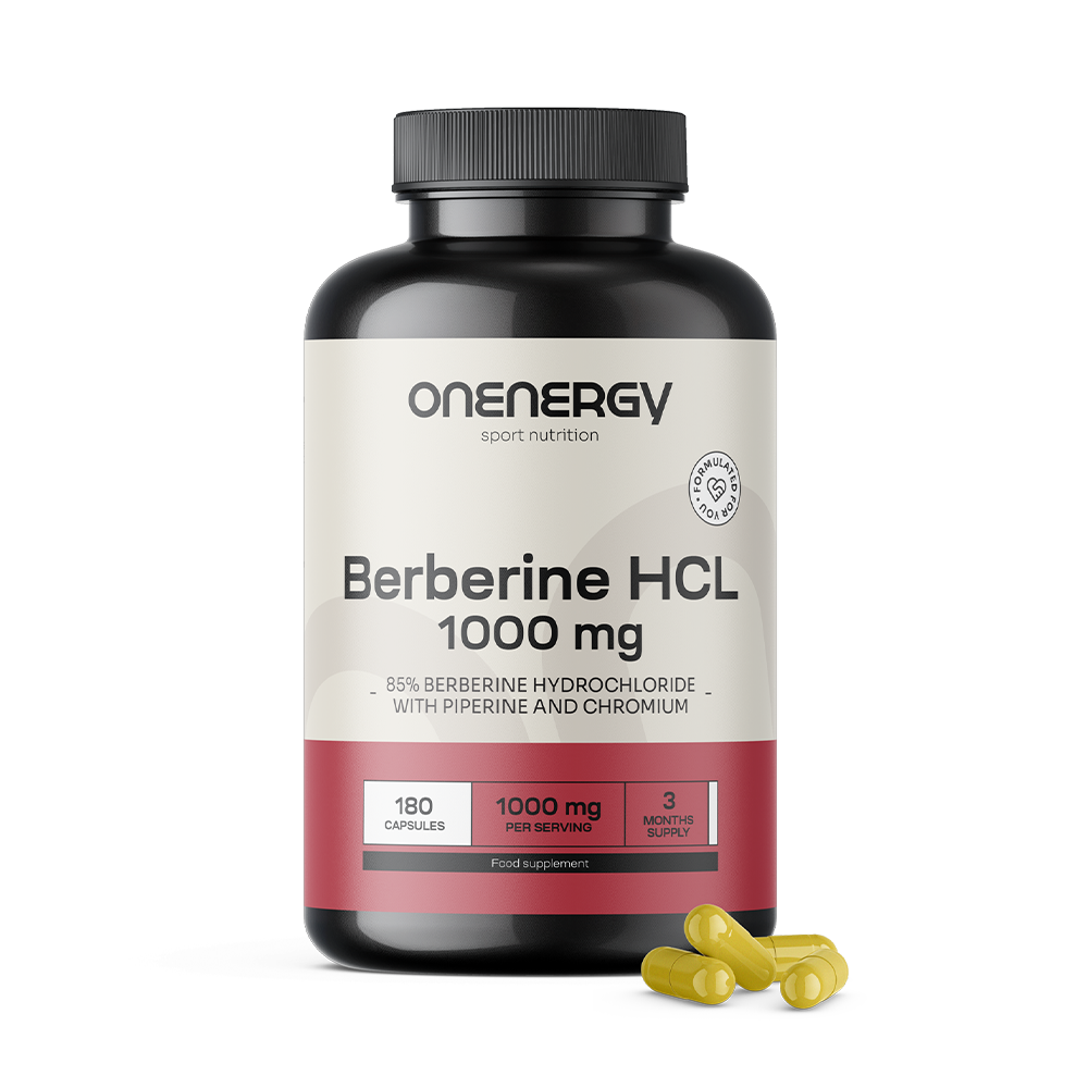 Berberin HCL 1000 mg - mit Piperin und Chrom