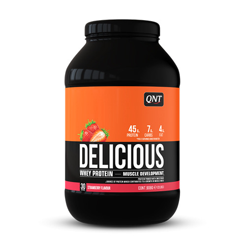 Delicious Whey Protein aus Molke - Erdbeere